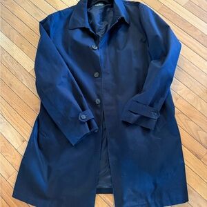 Ralph Lauren Dark Blue Trench Coat